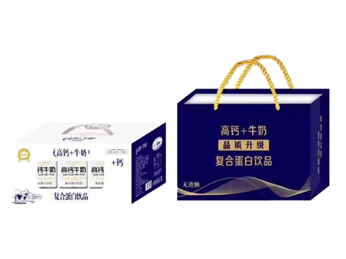 高鈣+牛奶品質(zhì)升級復合蛋白飲品